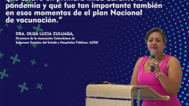 Declaraciones de la Dra. Olga Lucia Zuluaga, Directora de la Asociación Colombiana de Empresas Sociales del Estado y Hospitales Públicos- ACESI, sobre la designación de la Dra. Carolina Corcho como Minsalud.